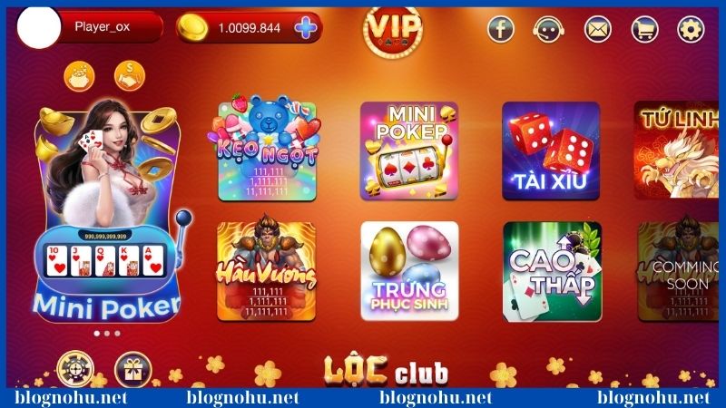 Khám phá những game nổ hũ Loc Club đẳng cấp châu Á
