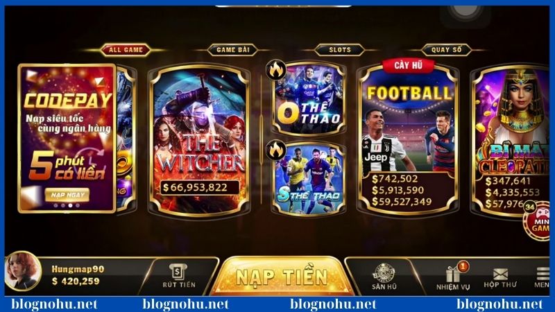 Nổ hũ Y8 - Giải mã sức hút sân chơi slot hot nhất châu Á 2 Kho game cực kỳ đồ sộ được nổ hũ Y8 đầu tư chỉn chu