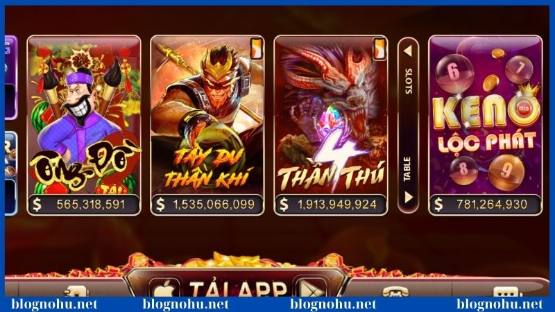 Kho game vạn người mê tại nổ hũ Zowin