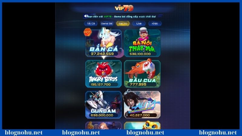 Nổ hũ Vip79 đem đến giải thưởng giá trị không giới hạn