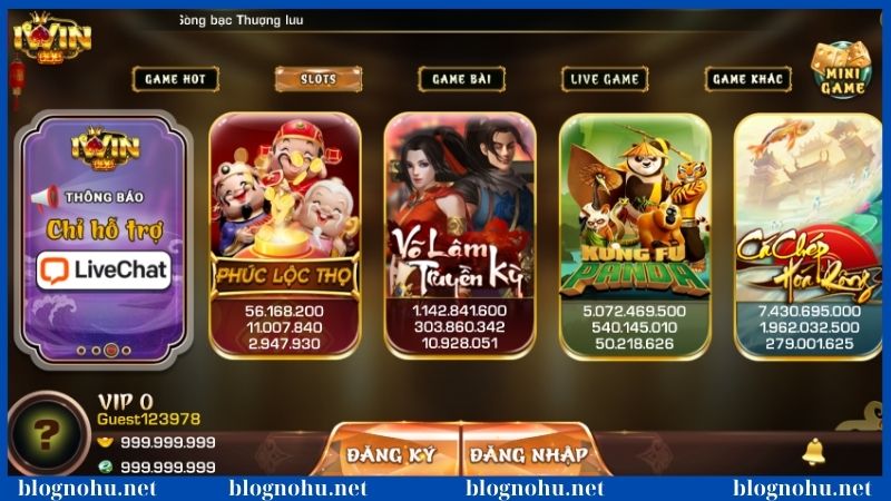 Review sân chơi nổ hũ Iwin cực kỳ đẳng cấp 